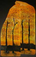 Trees at sunset_s