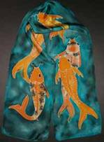 Koi in Water 8x54_s